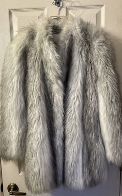 Casper Imitación Piel Off White Años 70 Vintage Bomber Chaqueta L Foto 1 de 4