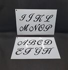 45 pcs Set of Boutique Calligraphy Stencil Template Kit Of Reusable Stencils NEW