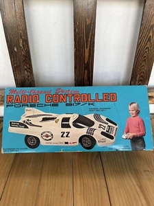 Vintage PORSCHE 917/K Remote Controlled Toy Asahi Japan RARE MINT - Picture 1 of 6