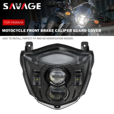 Conjunto de faros delanteros LED para YAMAHA XT660R 2004-2016 XT 660R Foto 1 de 4