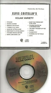 ELVIS COSTELLO KOJAK VARIETY 15-TRACK USA PROMO-ONLY CD SAMPLER FROM 1995 - Picture 1 of 1