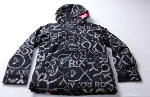 ROXY Girl's Full-Zip Patterned Ski Jetty Jacket LC7 Multicolor Size 16 NWT - Picture 1 of 6