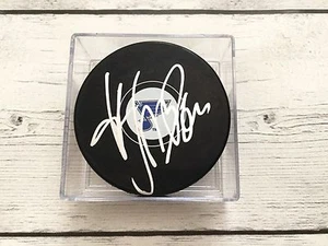 Nail Yakupov Signed St. Louis Blues Hockey Puck Autographed b - Picture 1 of 1