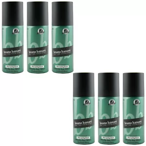 Bruno Banani DEO MADE FOR MEN 6 x 150ml 24h Lasting Scent Deo Spray Deodorant - Bild 1 von 1