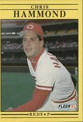 1991 Fleer #65 Chris Hammond - NM - Image 1 of 2