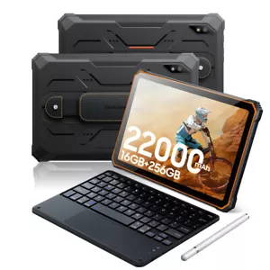 Blackview 10.4 inch Android 13 Tablet PC 22000mAh 16GB+256GB 4G Dual SIM+5G WiFi - Picture 1 of 22