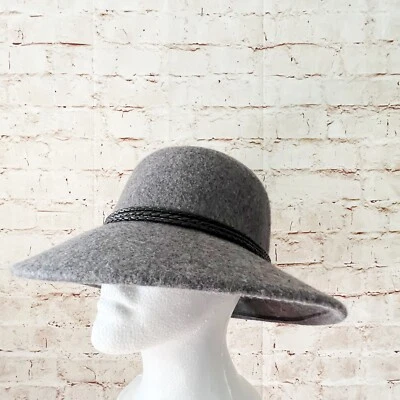 Nine West Mujer Lana Estructurada Cubo Sombrero Talla Única Gris Nuevo Con Etiquetas Foto 1 de 4