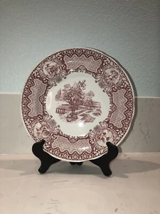 Spode Cranberry Dinner Plate Season June Made In England - Picture 1 of 4