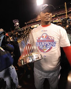 Ryan Howard 2008 World Series Champion Philadelphia Phillies 8x10 MLB Photo - Picture 1 of 1