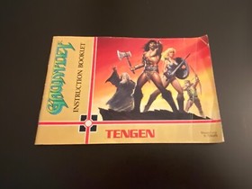 NES Original Gauntlet Instruction Booklet Manual