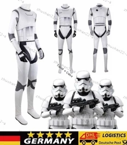 Star War Storm Trooper Cosplay Bodysuit Held Jumpsuit Erwachsene Kostüm^ - Bild 1 von 10