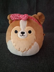 5" Andres The Sheltie with Heart Headband Plush Original Squishmallows - Picture 1 of 5