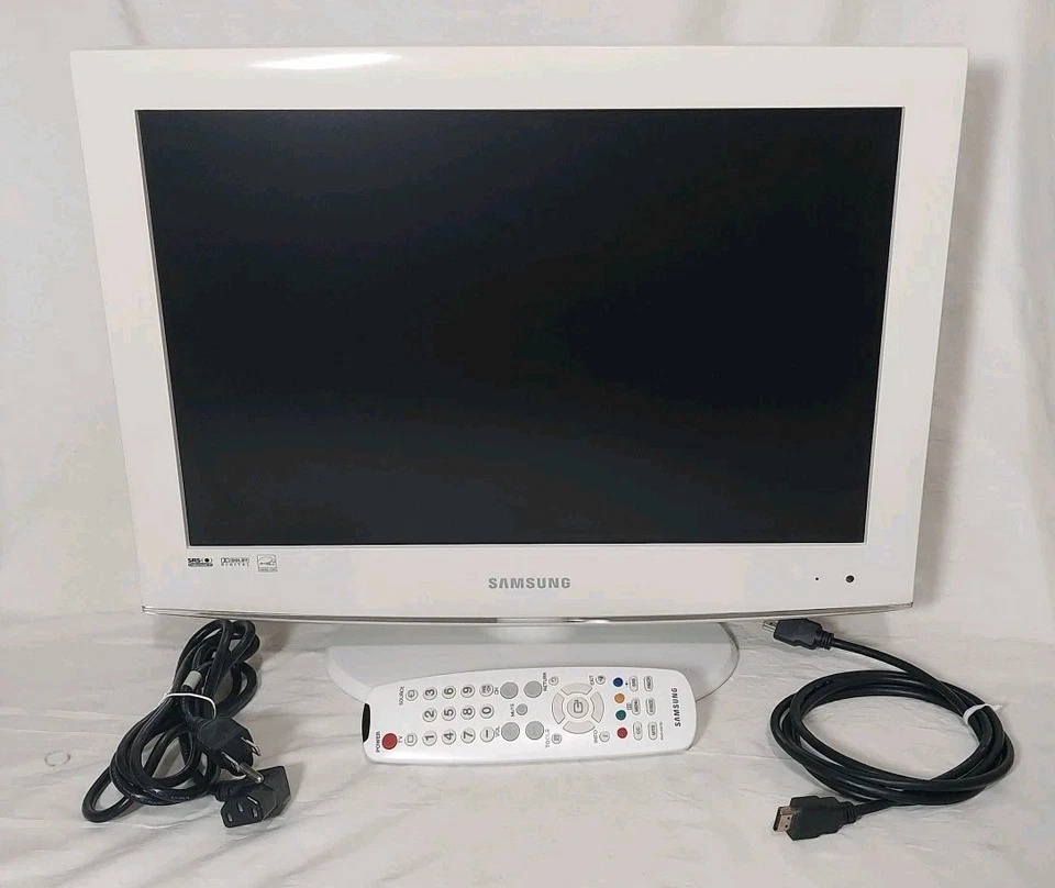 Samsung LN19A451C1DXZA 19 inch LCD TV HDMI 720p Flat Gaming Television Remote  - Image 1 of 4