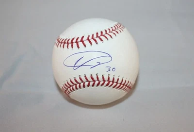 Béisbol Ubaldo Jiménez Autografiado Rawlings OML - JSA Autenticado Foto 1 de 4