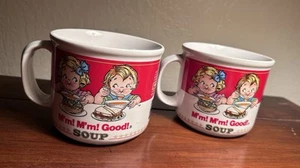 Campbell Suppentasse M'm! M'm! Gut 1989 rot weiß Vintage  - Bild 1 von 3