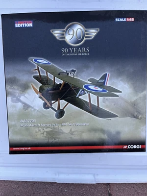 CORGI: R.A.F SE5A , RAF No.1 Squadron,  "AA37703" 1:48 - Image 1 of 4
