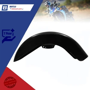 ABS Plastic Black Front Fender Fit For Touring Street Road Glide 14-23 NEW - Foto 1 di 14