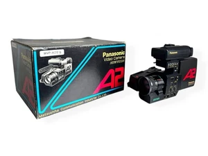 Panasonic Vintage A2 Video Camera WVP-A2E Boxed With Cables And Microphone - Picture 1 of 24