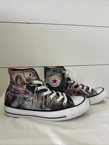 Converse Chuck Taylor All Star Superman Men’s 4 Womens 6 High Top Shoes - Picture 1 of 10