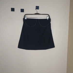 WeWoreWhat Strapless A-line Wool Blend Tube Top in Black Size 6 - Picture 1 of 11