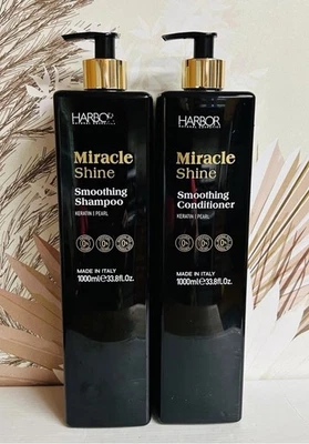 Harbor Italy Miracle Shine Smoothing Shampoo & Conditioner with Keratin~Pearl - Image 1 of 2