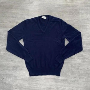 Pringle of Scotland Sweater Men 44/112 Cashmere V Neck Pullover Knit Lightweight - Picture 1 of 10