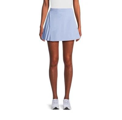 Falda corta plisada para mujer Avia talla S 4-6 azul abedul, forro corto interior con bolsillo Foto 1 de 4