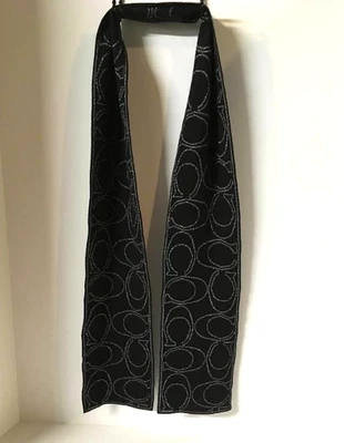 Bufanda envolvente para el cuello con logotipo Coach Signature Foto 1 de 4