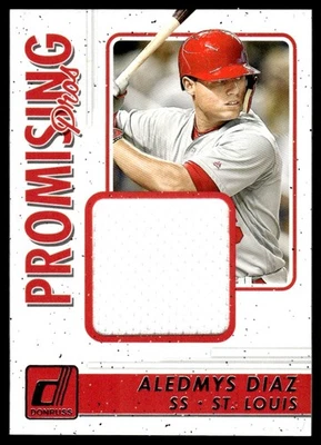 Donruss Promising Pro Materials 2017 Aledmys Diaz St. Louis Cardinals #PPM-AD Foto 1 de 2