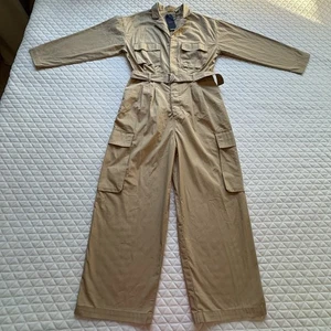 Nuevo con etiquetas Mono utilitario Levi's para mujer mameluco sarga caqui talla grande manga larga nuevo - Imagen 1 de 24
