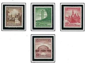 1938 Germany Set - Sc# 486-489 - MNH, Undisturbed OG - All Post Office Fresh! - Picture 1 of 1