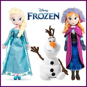 40 CM Frozen Anna Elsa Puppen Schneekönigin Prinzessin Anna Elsa Puppe Spielzeug Stofftier - Bild 1 von 27