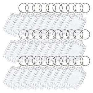 Llavero Foto 30 Piezas Llaveros Foto En Blanco Doble Cara Inserto En Blanco Llavero... - Imagen 1 de 6