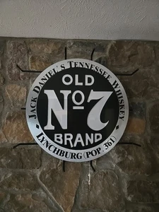 Jack Daniels Old No. 7 Brand LED Sign - Lives Here - Tennessee Whiskey  Licensed - Picture 1 of 2