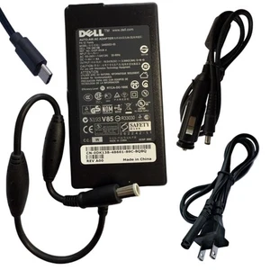 Original Zubehör Hersteller USB-C 65 W AC & Auto Adapter für Dell HP Lenovo Slim Reise Laptop PC Notebook - Bild 1 von 8