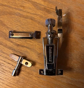 Vintage 1970s Ludwig Strainer W 1960s Butt Plate + Key - Picture 1 of 6