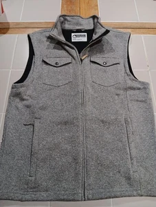 Mountain Khakis Men's XL Old Faithful Classic Fit Vest Gray Work Casual Outdoor - Picture 1 of 8
