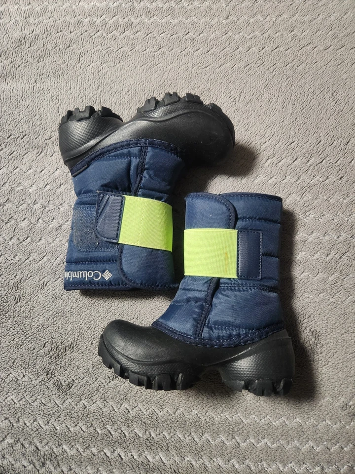 Botas de invierno Columbia para bebé niño pequeño Velcro Foto 1 de 4