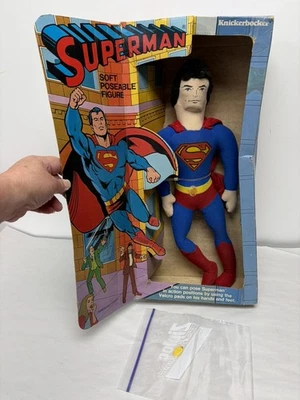 BONECA SUPERMAN VINTAGE TECIDO KNICKERBOCKER 1978 - Imagem 1 de 4