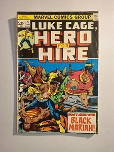Luke Cage, Hero For Hire #5 (Marvel, 1973) FN- 1st appearance of Black Mariah  - Picture 1 of 4