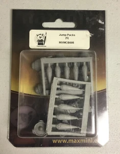 Maxmini Conversion Bits  Jump Packs Pack x5 - 28mm - Warhammer 40k - Picture 1 of 2
