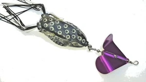 DEADLY LURES BUZZ FROG Weedless Scum Frog Surface Lure MURRAY COD - Picture 1 of 12