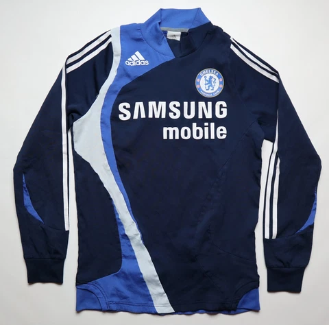 CHELSEA 2007/2008 TRAINING PLAYER ISSUE FOOTBALL SOCCER SWEATSHIRT ADIDAS MENS S Cover