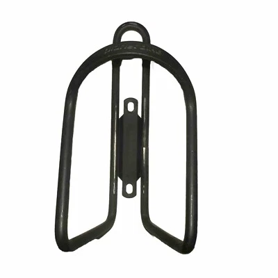 Jaula para botellas de agua de aleación de aluminio Planet Bike ligera plana negra mate paseo Foto 1 de 4