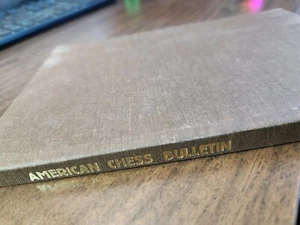 American Chess Bulletin Volume#45  ( 1948 ) news games reprint  hardcover - Picture 1 of 4