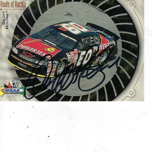 GEOFF BODINE SIGNED 1999 MAXX RACING #51 - NASCAR - Image 1 of 1