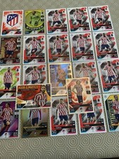 MATCH ATTAX 2022/23 ATLETICO MADRID 22 CARD SET INCLUDING GOLD LIMITED EDITION