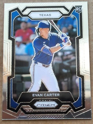 2024 Panini Prizm #274 Evan Carter RC Texas Rangers - Image 1 of 2