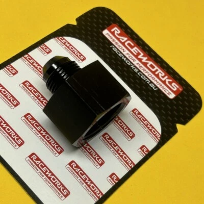 Raceworks RWF-950-12-10BK 12AN JIC to 10AN JIC Female to male reducer Black - image 1 of 2