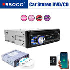 Single 1 Din Car Stereo Dvd Cd Player Fm Radio Bluetooth Mp3 Head Unit Usb/tf/sd